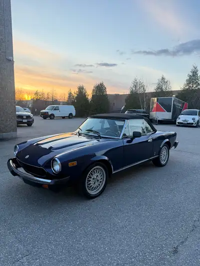 For sale my 1980 Fiat spider Lots of work done to this car. This a turn key ready to drive car. - co...