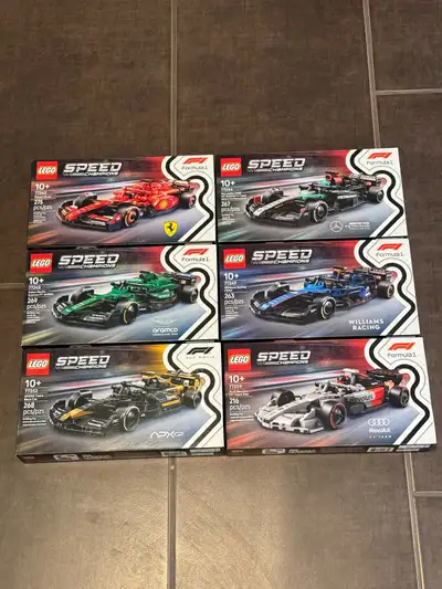 Lego Speed F1 - Neuf - 30$ chaque , View more