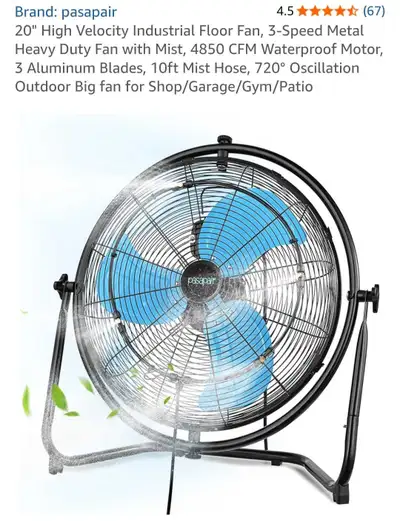 pasapair Floor Fan, View more