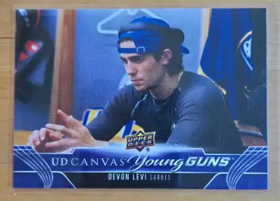 Upper Deck 2023-24 Canvas Young Guns Devon Levi, View more