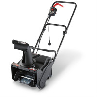 electric snowblower - shoots snow