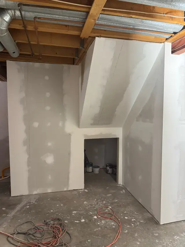 Basement Renovation | Framing, Insulation, Drywall65561318222465122