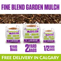 Best Fine Blend Garden Mulch - Free Delivery