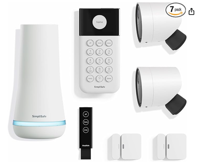 SimpliSafe Alarm System, View more
