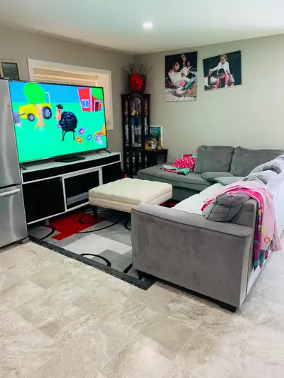 This is a 2 bedrooms one full bath legal basement suite located in north lethbridge ( legacy ridge)....