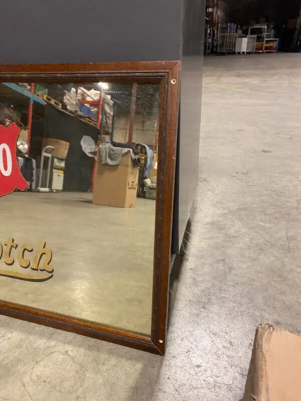 Vintage    Scotch No.   10 Advertising Mirror in Arts & Collectibles in Calgary - Image 6