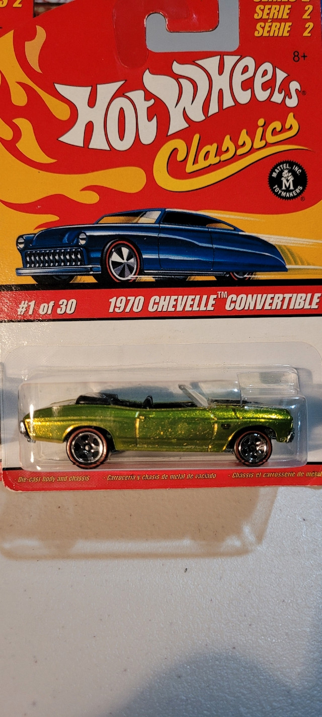 Hot Wheels Classics Series 2 1970 Chevelle Convertible $10 each in Arts & Collectibles in Barrie - Image 3