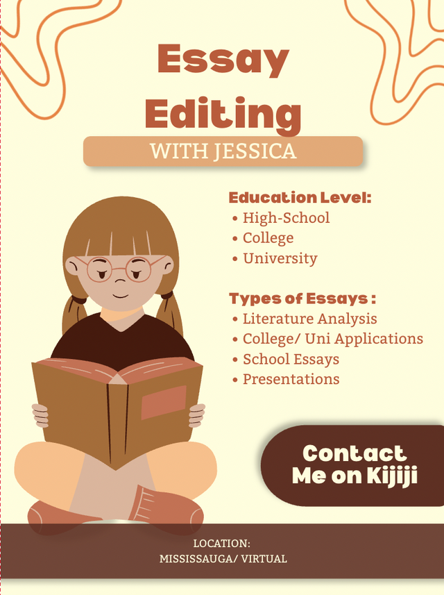 Essay Editing - High-school, College, University