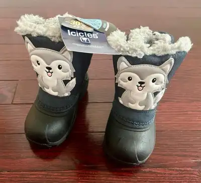 Brand New ***Icicles*** Toddler Winter Snow Boots (Size 5), View more