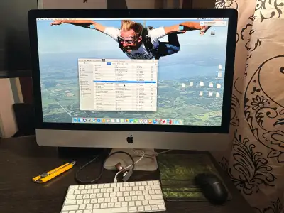 Apple IMac desktop computer, View more