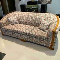 Antique Couch & Tub Chair