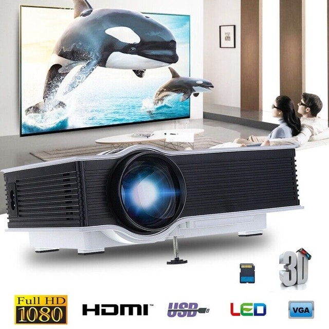 Projecteur HD Multimedia télé Cinéma Théâtre HDMI Projector Autre