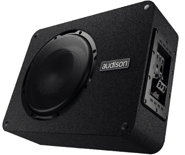 Audison Prima Subwoofer 10" with built in AMP.  Low Profile in Audio & GPS in Calgary