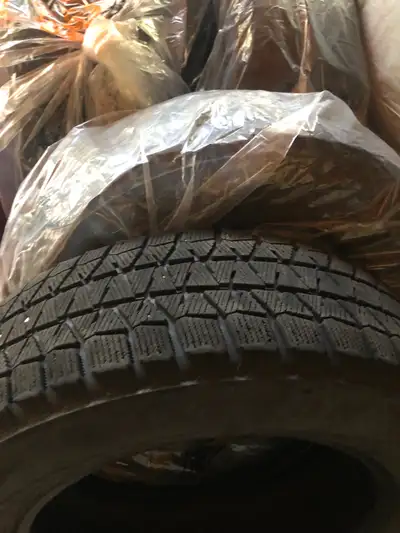 4,15” tires Bridgestone Blizzacs 3 peaks 195/65/15. $225. 4.15” tires Yokohama M&S 195/65/15 with ri...