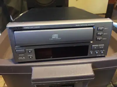 Onkyo model C-707CHX CD player. It was working but the door jammed. I was able to get the cd out. Th...