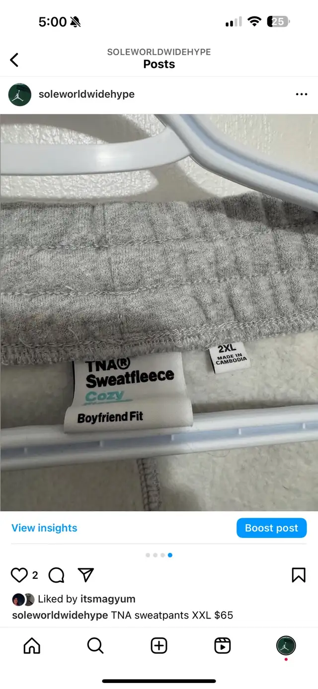 TNA sweatpants XXL $65 in Women's - Bottoms in City of Toronto - Image 4