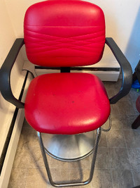 Hairstylist chair