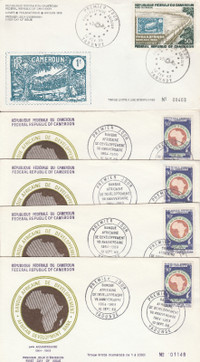 11 African countries, 35 first-day covers