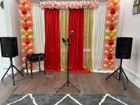 Sound  System Rental ( Events, B’day, House parties, Religious )