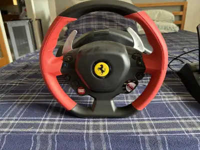 Xbox One - Thrustmaster steering wheel, View more