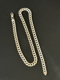 Cuban Curb Link silver chain