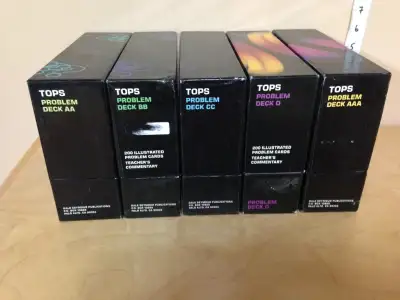 5 decks of Techniques of Problem Solving Questions and answer bo, View more