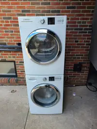Like new HIGH end Bosch “24” washer and dryer 