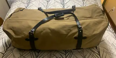 Filson XL Tin Cloth Rolling Duffle Bag, View more