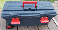 Tool box with wheels
