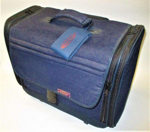 Underseat Carry-On Rolling Travel Luggage Business Canvas Bag in Other in Stratford