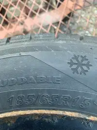 185 65 R15 4 WINTER 4 Bolt 4.5"/114.3  TIRES AND RIMS