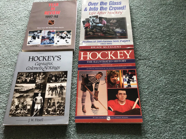 Coffee table hockey books in Arts & Collectibles in La Ronge