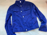 Wangsaura Women's Denim Jacket Blue Small
