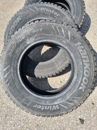 Hankook winter ipike snow tires 205/70R15