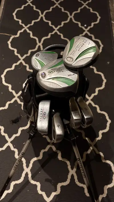 Left handed U.S kids golf ultralight 6 club + putter set, View more