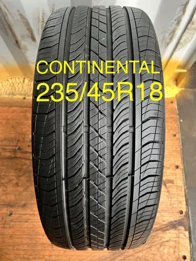 (1 TIRE) 235/45R18 Continental Pro Contact TX ** NO INSTALL SERVICE ** I DO NOT OFFER INSTALLATION *...