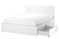 Queen bed frame - IKEA MALM