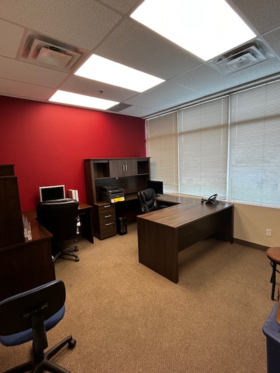 Bright , clean office room about 170 sq ft for rent. Furnished . Wi-Fi included.