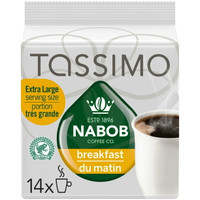 NEW & sealed! Nabob Breakfast XL COFFEE t disks for Tassimo 14's