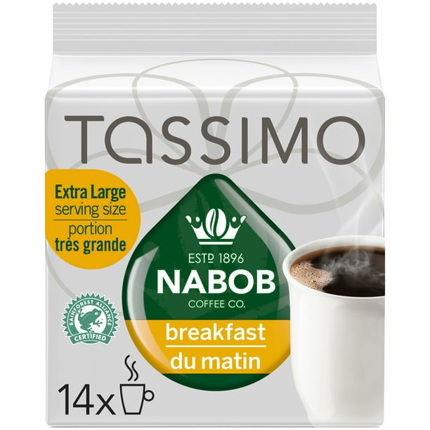 NEW & sealed! Nabob Breakfast XL COFFEE t disks for Tassimo 14's in Kitchen & Dining Wares in Hamilton