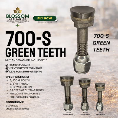 700-S Greenteeth Carbide Stump Grinder Tooth | Aftermarket, View more