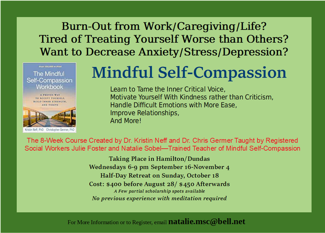 Mindfulness and Self-Compassion Course553392892816936962