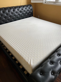 King size bed and Ashley Mattress 