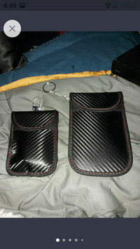 Obo Car key fob faraday pouch Small & Medium 