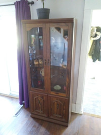 up right china cabinet