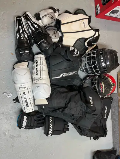 Bauer hockey gear bundle, View more