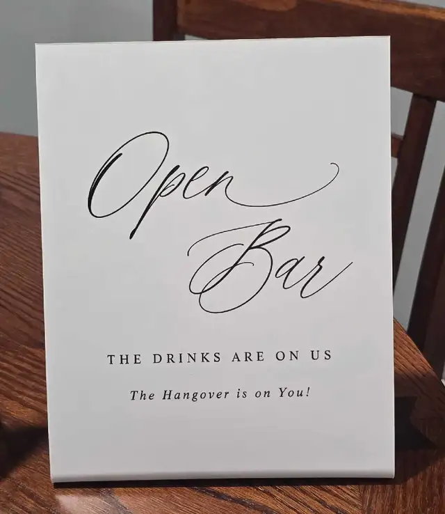 wedding/bar sign64520003667714120