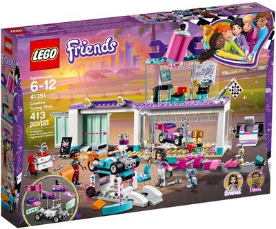 Friends Lego 41351 Creative Tuning Shop, Race Cars New, View more