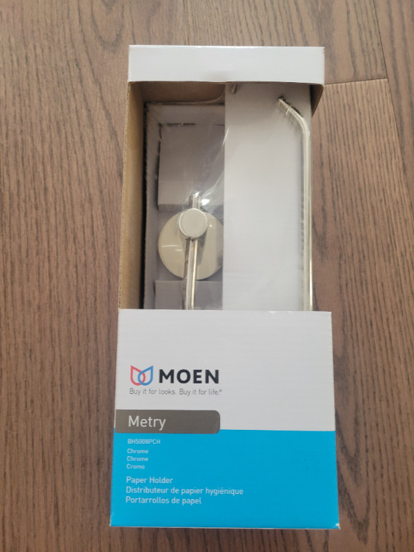 New Moen Metry Toilet Paper Holder Unopened Box | Bathwares | Oshawa /  Durham Region | Kijiji