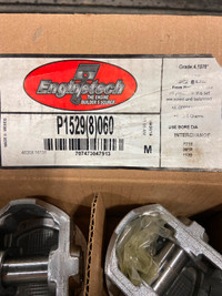 New Ford 390 FE .060 over piston set new 4.107 Engine Tech